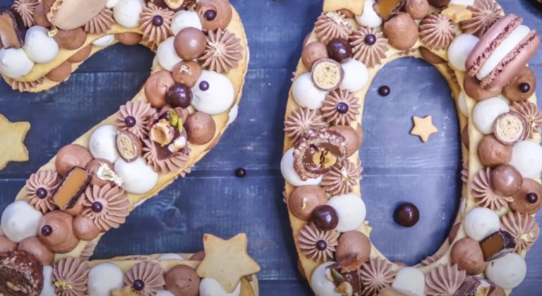 number cake au chocolat