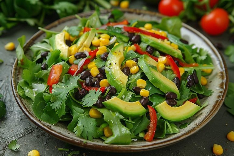 Recette de salade mexicaine : une explosion de saveurs colorées pour un repas équilibré et délicieux