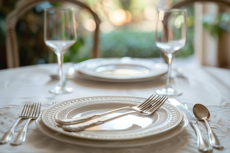 Position des couverts à la fin du repas : codes et significations pour bien communiquer à table