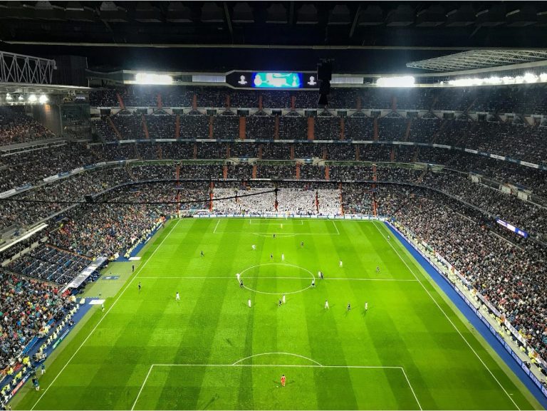 nouveau stade Santiago Bernabeu à Madrid