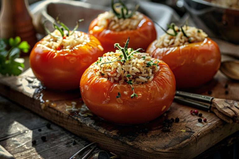 Recette de tomates farcies à l'ancienne : la version grand-mère au riz, un délice authentique