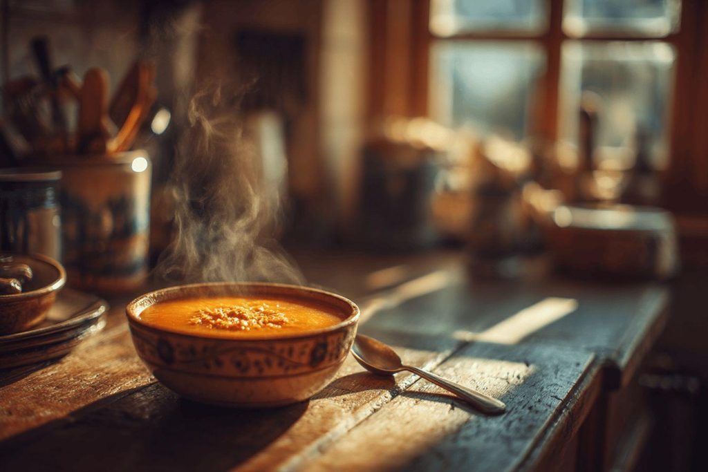La soupe au potimarron comme la faisait grand-mère