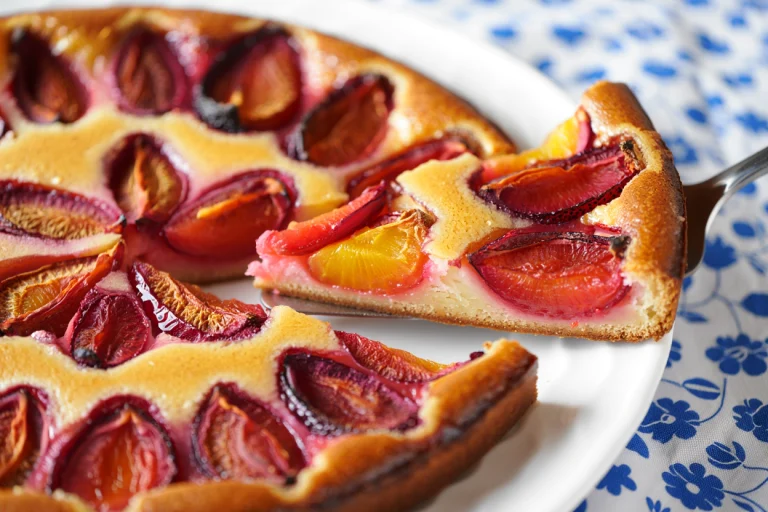 clafoutis aux prunes de grand-mère