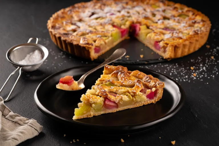 tarte-rhubarbe-façon-grand-mère