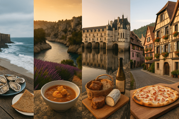 itinéraire en France