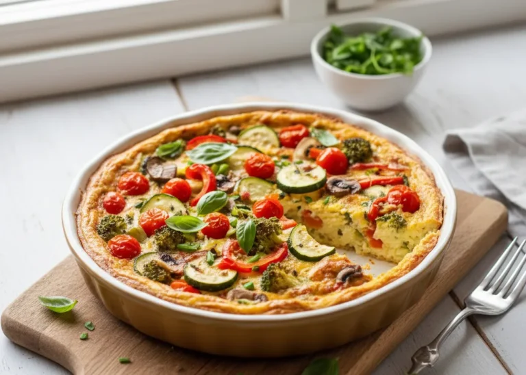 quiche aux légumes sans pâte