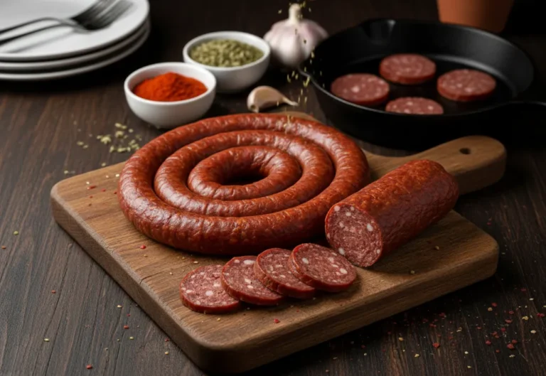 sujuk saucisse sèche fermentée