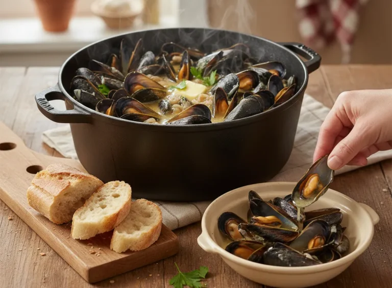 moules marinières façon grand-mère