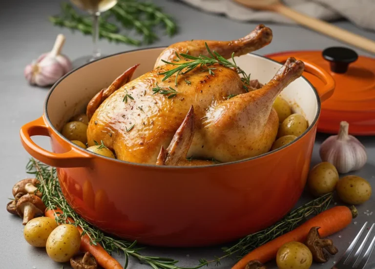 poularde en cocotte grand-mère