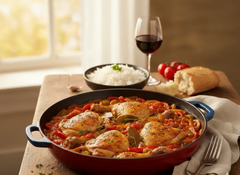 poulet basquaise de ma grand-mère