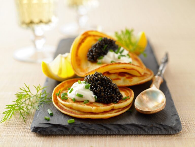 caviar et blinis