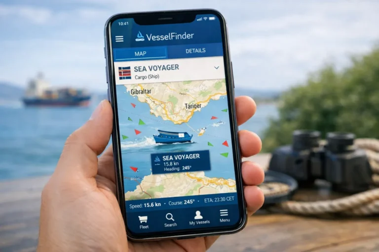 utiliser vesselfinder