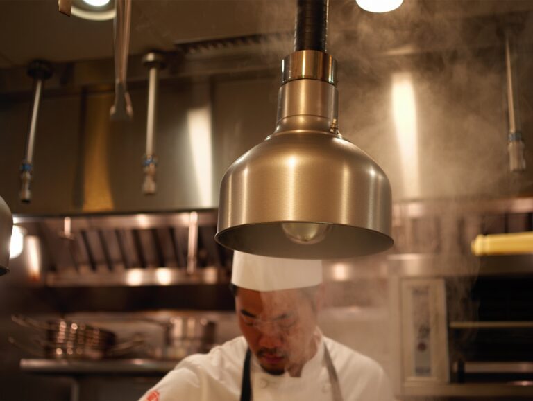 ventilation de cuisine professionnelle