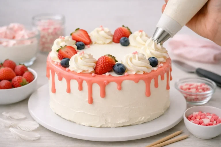 decorer gateau chantilly