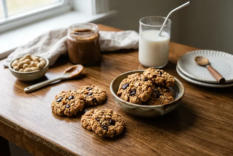 cookies healthy beurre de cacahuète